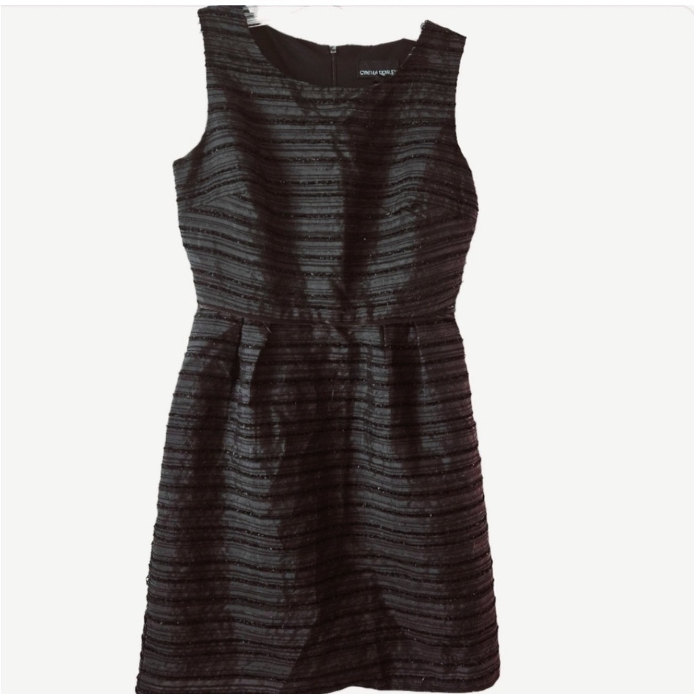 Cynthia Rowley Black sparkle dress